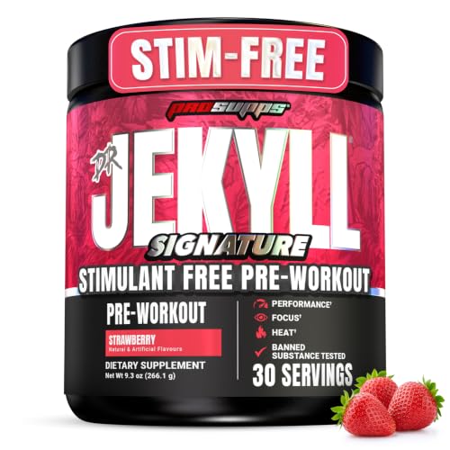 Image 4 of Strawberry (30 Servings) for the product ProSupps Dr. Jekyll Signature Pre Workout Powder with Creatine