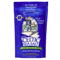 Thumbnail for Image 1 of Default Title for the product Celtic Sea Salt Fine Ground, Unrefined Mineral Salt for Cooking, 1 lb