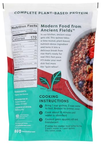 Image 2 of Ancient Harvest Gluten Free Organic Quinoa Inca Red 12 Oz
