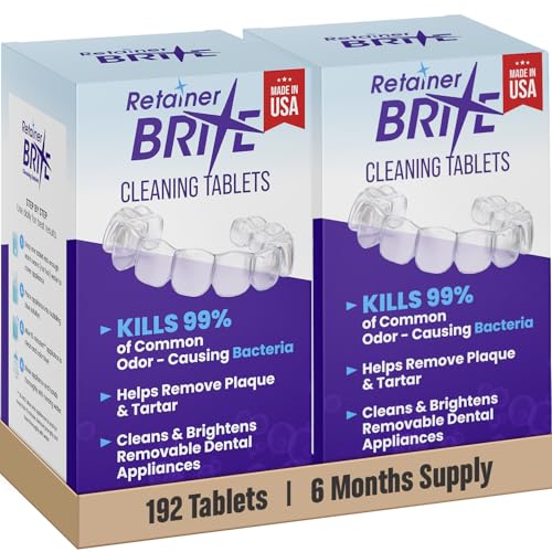 Image 1 of Default Title for the product Retainer Brite Aligner Cleaning Tablets 192 Tablets – 6 Month Supply