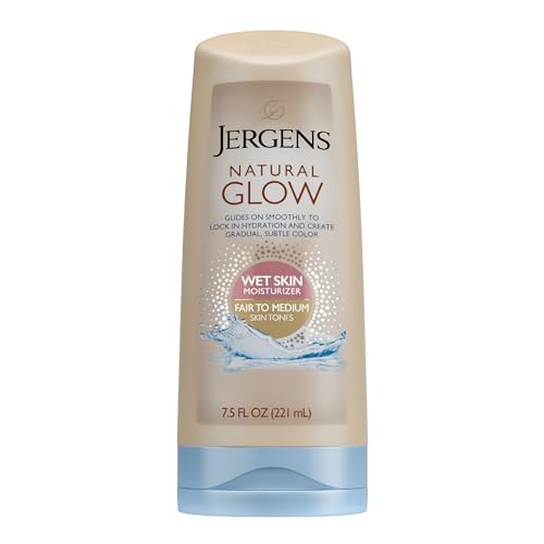Image 1 of Default Title for the product Jergens Natural Glow In Shower Lotion Self Tanner 7.5 oz
