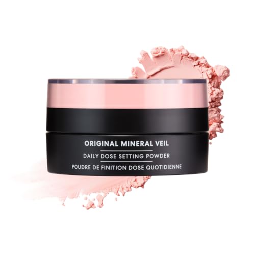 Image 1 of 01 Sheer Pinky Peach for the product bareMinerals Mineral Veil Daily Dose Setting Powder