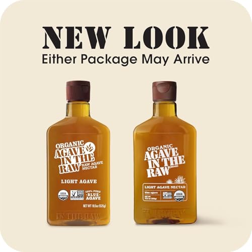 Image 5 of IN THE RAW Agave In The Raw Organic Light Agave Nectar, 18.5 oz