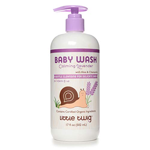 Image 1 of Default Title for the product Little Twig 2-in-1 Baby Wash, Hypoallergenic Body Wash with Organic Ingredients, Calming Lavender, 17 fl. oz.
