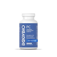 Thumbnail for Image 3 of Unflavored / 100 Count (Pack of 1) for the product BodyBio PC - Phosphatidylcholine for Brain, Cellular & Cognitive Health