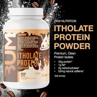 Thumbnail for Image 2 of RAW Whey Isolate Protein Powder, Mocha Latte - 25 Servings