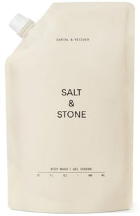 Thumbnail for Image 9 of Santal & Vetiver / 32 Fl Oz (Pack of 1) for the product Salt & Stone Body Wash for Women & Men
