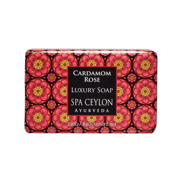Image 1 of Default Title for the product SPA CEYLON Cardamom Rose Luxury Soap 100g
