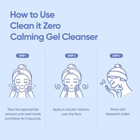 Thumbnail for Image 6 of BANILA CO Clean It Zero Calming Gel Cleanser - Cica Gel (6.76 fl oz)