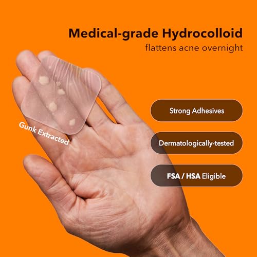 Image 5 of AVARELLE Pimple Patches Hydrocolloid Acne Patches (8 XL  Fit  80 CT)