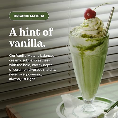 Image 3 of Chamberlain Coffee Vanilla Ceremonial Grade Matcha Tin, 30 Servings