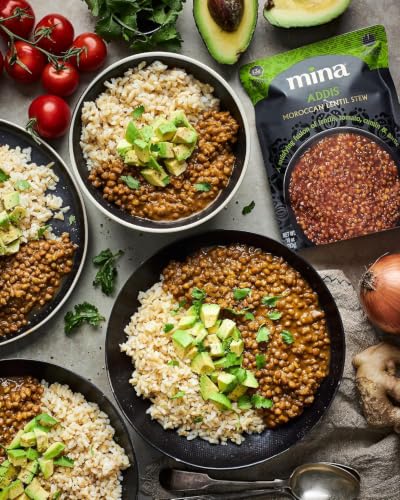 Image 7 of Mina Moroccan Lentils Ready to Eat Pack of 6, 10 oz