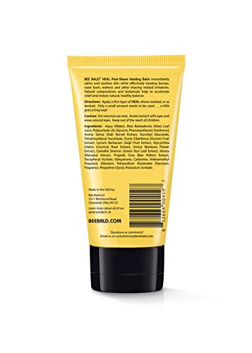 Image 9 of Bee Bald HEAL Aftershave Balm for Men
