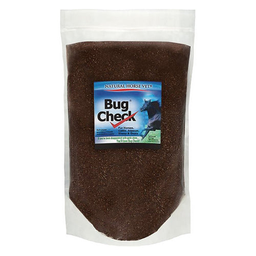 Bug Check Feed Thru Fly Control Supplement For Animals 10 Lbs by Natural Horse Vet