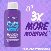 Thumbnail for Image 2 of Aussie 3 Minute Miracle Moist Deep Conditioning Treatment, Travel Size 1.7 fl oz