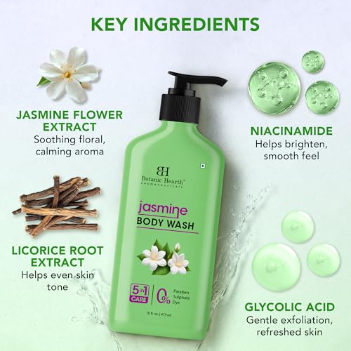 Image 2 of Botanic Hearth Jasmine Body Wash ?6 fl oz