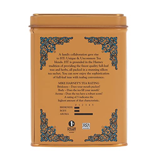 Image 4 of Harney & Sons Decaf Hot Cinnamon Tea, Tea Sachets | 20 Sachets | 1.4 oz | Pack of 2
