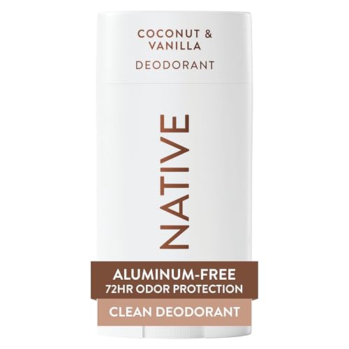 Image 1 of Default Title for the product Native Deodorant Contains Naturally Derived Ingredients, 72 Hour Odor Control, Aluminum Free, Coconut & Vanilla, 2.65 Ounce (Pack of 12)