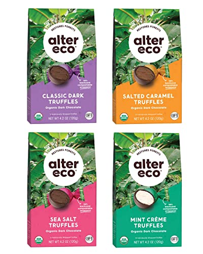Image 1 of Default Title for the product Alter Eco Chocolate Truffle Variety 40 Count