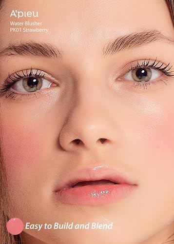 Image 3 of A'PIEU Juicy-Pang Water Blusher for Hydrated Dewy Color, PK01