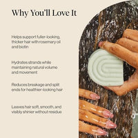 Thumbnail for Image 2 of Kitsch Rosemary & Biotin Conditioner Bar Soap for Hair Growth - 3 oz