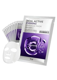 Thumbnail for Image 1 of Default Title for the product SNP Real Active Firming Ampoule Sheet Mask 10 Sheets