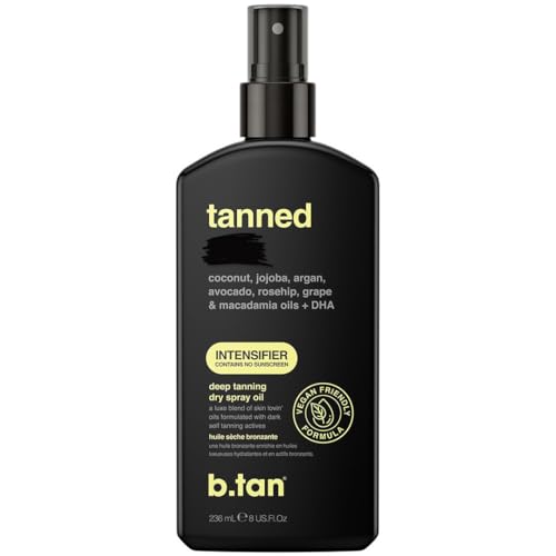 Image 1 of Default Title for the product B.TAN 0 SPF Tanning Oil - Tanned AF Intensifier Dry Spray