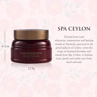 Thumbnail for Image 2 of SPA CEYLON Cardamom Rose Body Scrub 225g