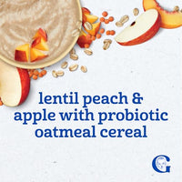 Thumbnail for Image 3 of Gerber Powerblend Oatmeal Lentil Peach Apple Cereal, 8 Oz, 5 Pack