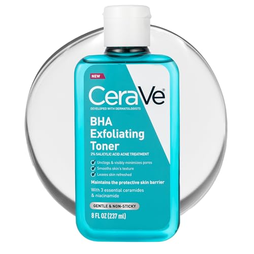 Image 1 of Default Title for the product CeraVe BHA Exfoliating Facial Toner with Salicylic Acid & Niacinamide, 8oz