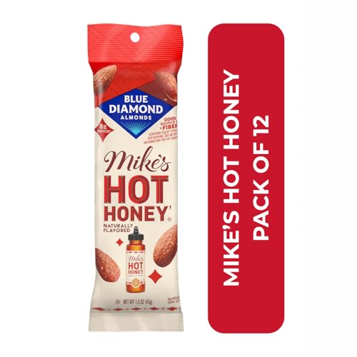 Image 3 of Blue Diamond Almonds Mike's Hot Honey Snack Nuts, 1.5 oz, Pack of 12