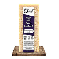 Thumbnail for O MY! Artisan Goat Milk Soap Black Raspberry Vanilla 6 Oz