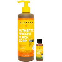 Thumbnail for Image 1 of Default Title for the product Alaffia Authentic African Black Soap Variety 2-Pack