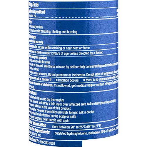 Image 2 of Tinactin Jock Itch Spray Powder 4.6 oz. Pack of 3