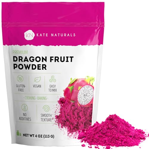 Image 1 of Default Title for the product Kate Naturals Dragon Fruit Powder for Baking & Drinks (4oz)