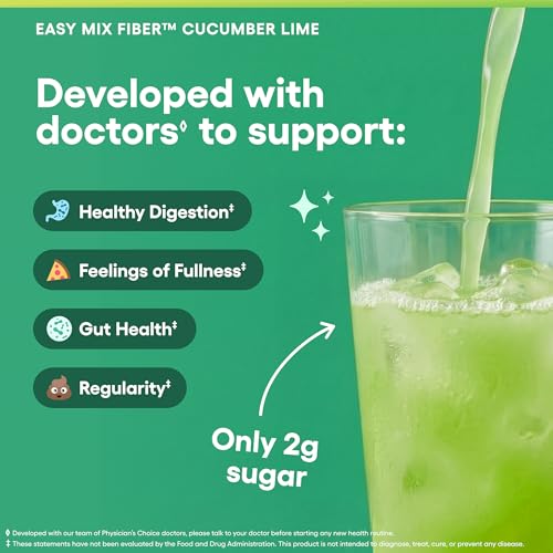 Image 4 of Physician's CHOICE Easy Mix Fiber for GLP-1 Support - 30 Servings