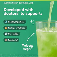 Thumbnail for Image 4 of Physician's CHOICE Easy Mix Fiber for GLP-1 Support - 30 Servings