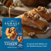 Thumbnail for Image 3 of Sahale Snacks Honey Cinnamon Cashews Glazed Mix, 4 Ounce (Pack of 6)