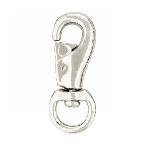 1" Bull Snap Nickel Plated/Malleable Iron 1 Each by Weaver Leather