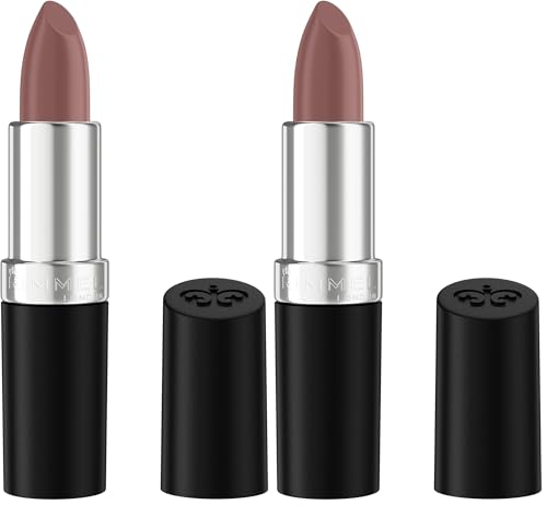 Image 18 of Dusty Rose / 0.14 Fl Oz (Pack of 2) for the product Rimmel Lasting Finish Lipstick