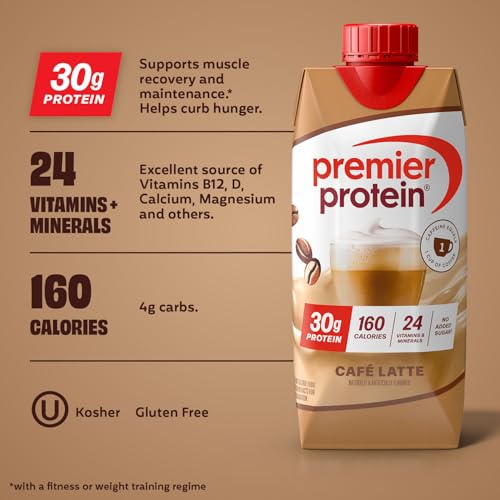 Image 3 of Premier Protein +Energy High Protein Shake 12 Pack