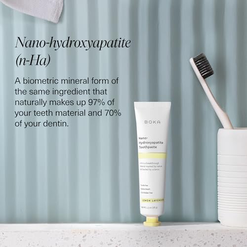 Image 4 of Boka Toothpaste - Nano Hydroxyapatite Toothpaste, Fluoride Free Toothpaste