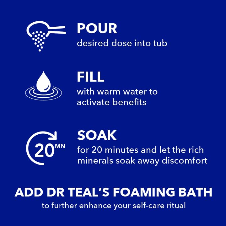 Image 4 of Dr Teal's Epsom Salt Magnesium Soak