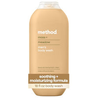 Thumbnail for Image 1 of 18 Fl Oz (Pack of 1) for the product Method Body Wash, Moss + Meadow, 18 oz