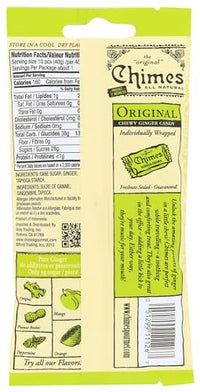 Thumbnail for Image 2 of Chimes Original Ginger Chews, 1.5 Ounce (Pack of 1)