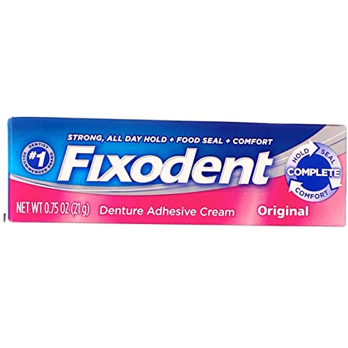 Image 8 of 0.75 Fluid Ounces / 3 Ounces for the product Fixodent Denture Adhesive Cream