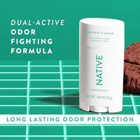 Thumbnail for Image 4 of Native Deodorant Contains Naturally Derived Ingredients, 72 Hour Odor Control, Deodorant for Women and Men, Aluminum Free, Palm Leaf & Agave 2.65oz, 2.65 Ounce (Pack of 12)