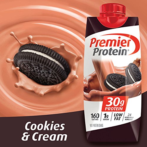 Image 2 of Premier Protein Protein Shake, Cookies and Cream, 12 Count