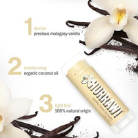 Thumbnail for Image 2 of HURRAW! Vanilla Bean Lip Balm, 3 Pack
