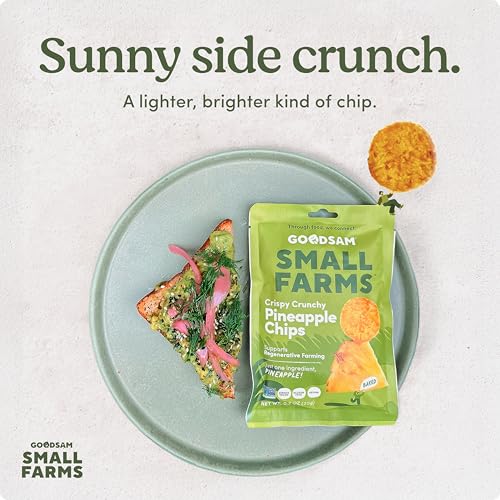 Image 4 of GOODSAM Small Farms Baked Pineapple Chips, Pack of 8